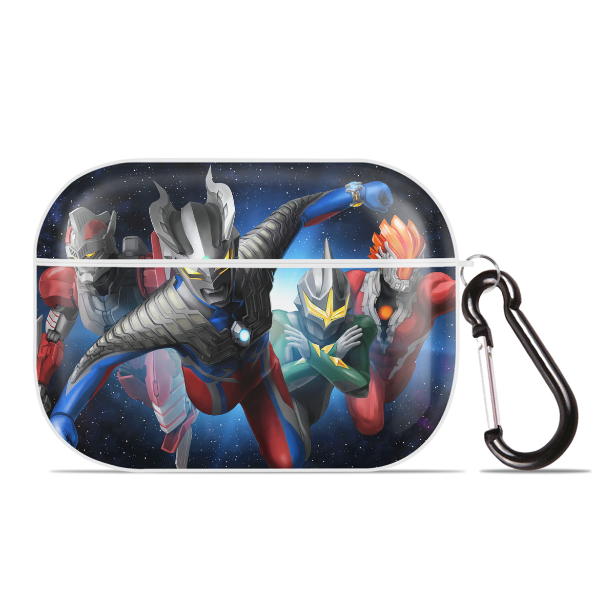 （画像用） ウルトラマン Ultraman 【AirPods Pro用】ハードシェル保護ケース 耐衝撃・防指紋・カラビナ付き商品仕様