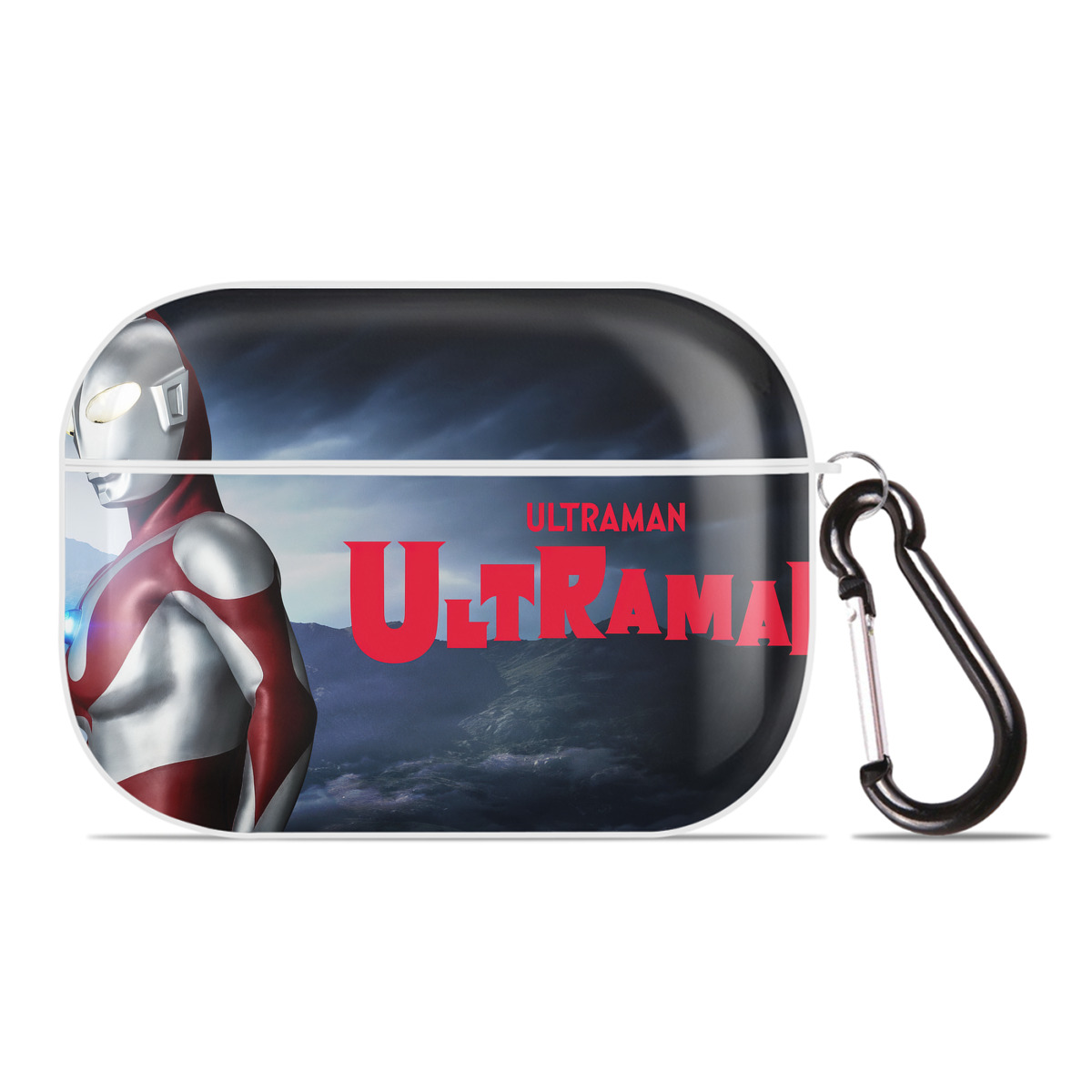 （画像用） ウルトラマン Ultraman 【AirPods Pro用】ハードシェル保護ケース 耐衝撃・防指紋・カラビナ付き商品仕様