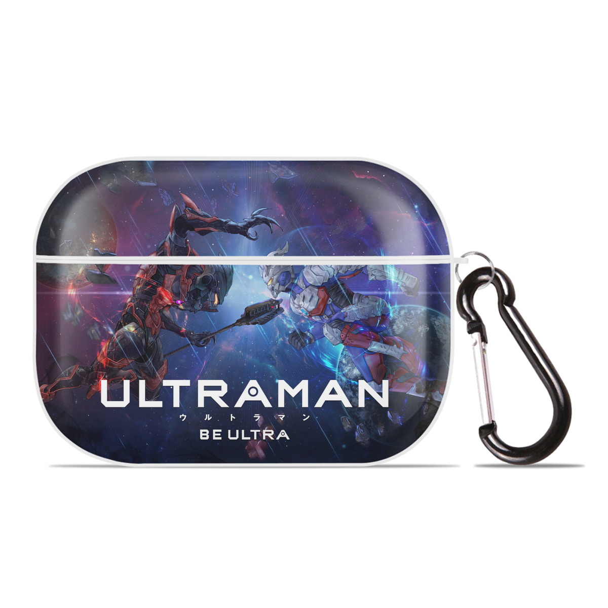 （画像用） ウルトラマン Ultraman 【AirPods Pro用】ハードシェル保護ケース 耐衝撃・防指紋・カラビナ付き商品仕様