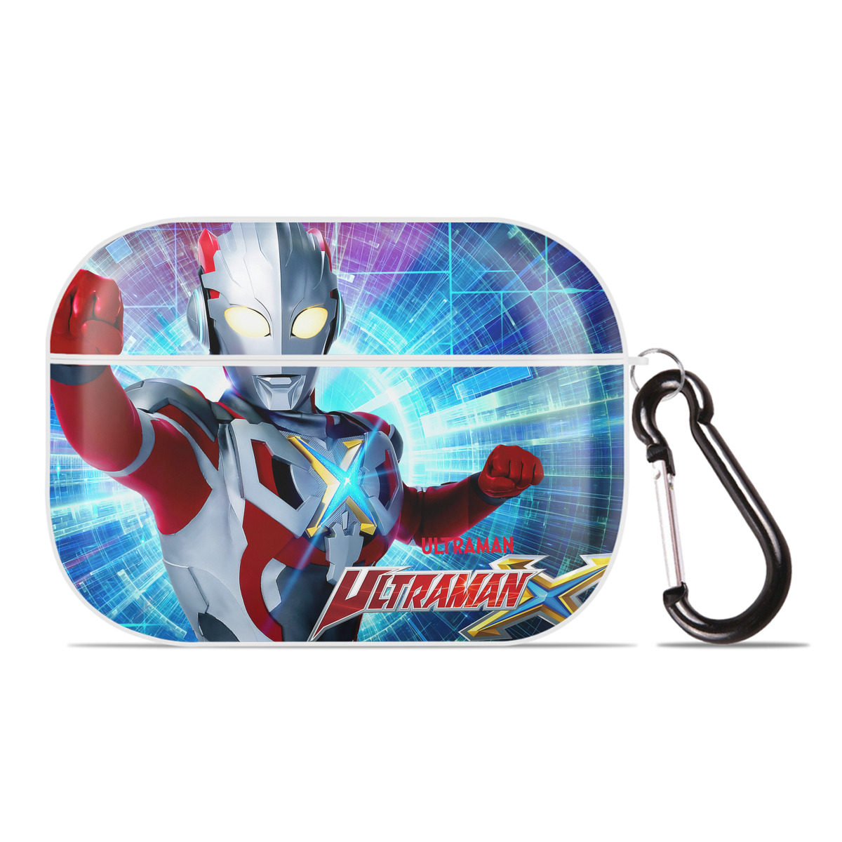 （画像用） ウルトラマン Ultraman 【AirPods Pro用】ハードシェル保護ケース 耐衝撃・防指紋・カラビナ付き商品仕様