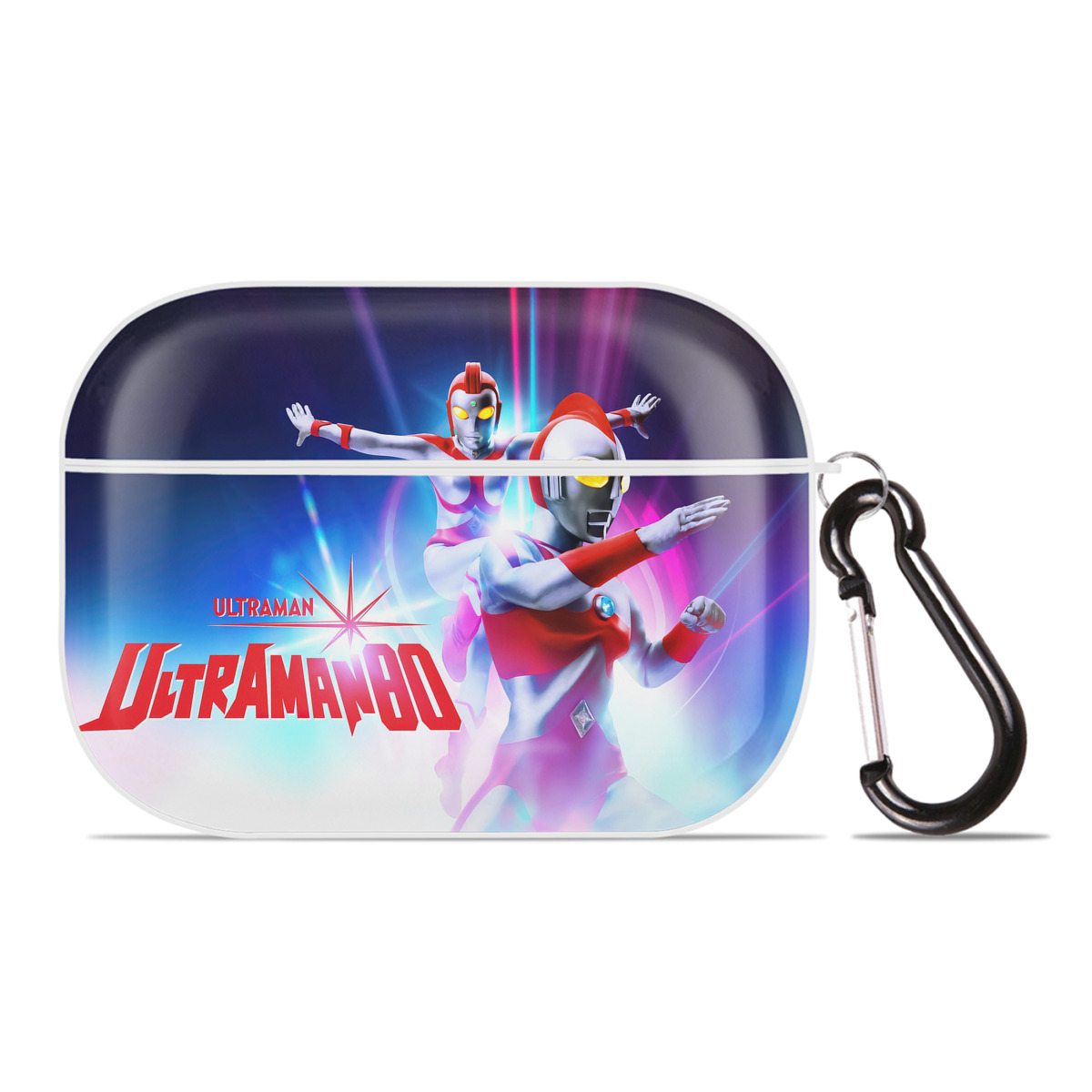 （画像用） ウルトラマン Ultraman 【AirPods Pro用】ハードシェル保護ケース 耐衝撃・防指紋・カラビナ付き商品仕様