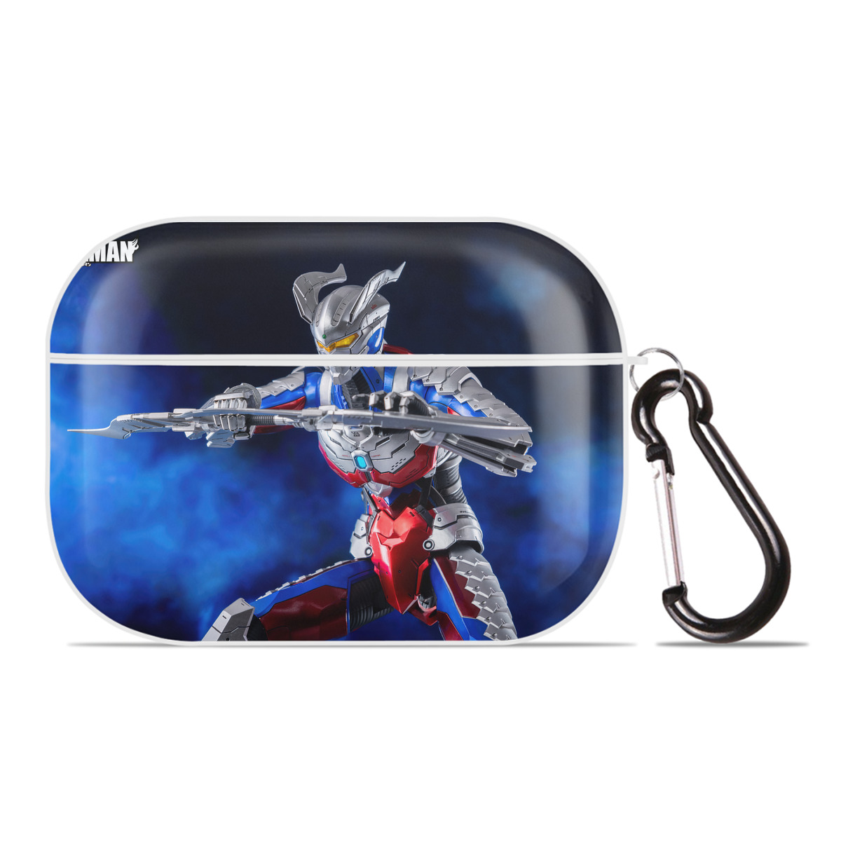 （画像用） ウルトラマン Ultraman 【AirPods Pro用】ハードシェル保護ケース 耐衝撃・防指紋・カラビナ付き商品仕様