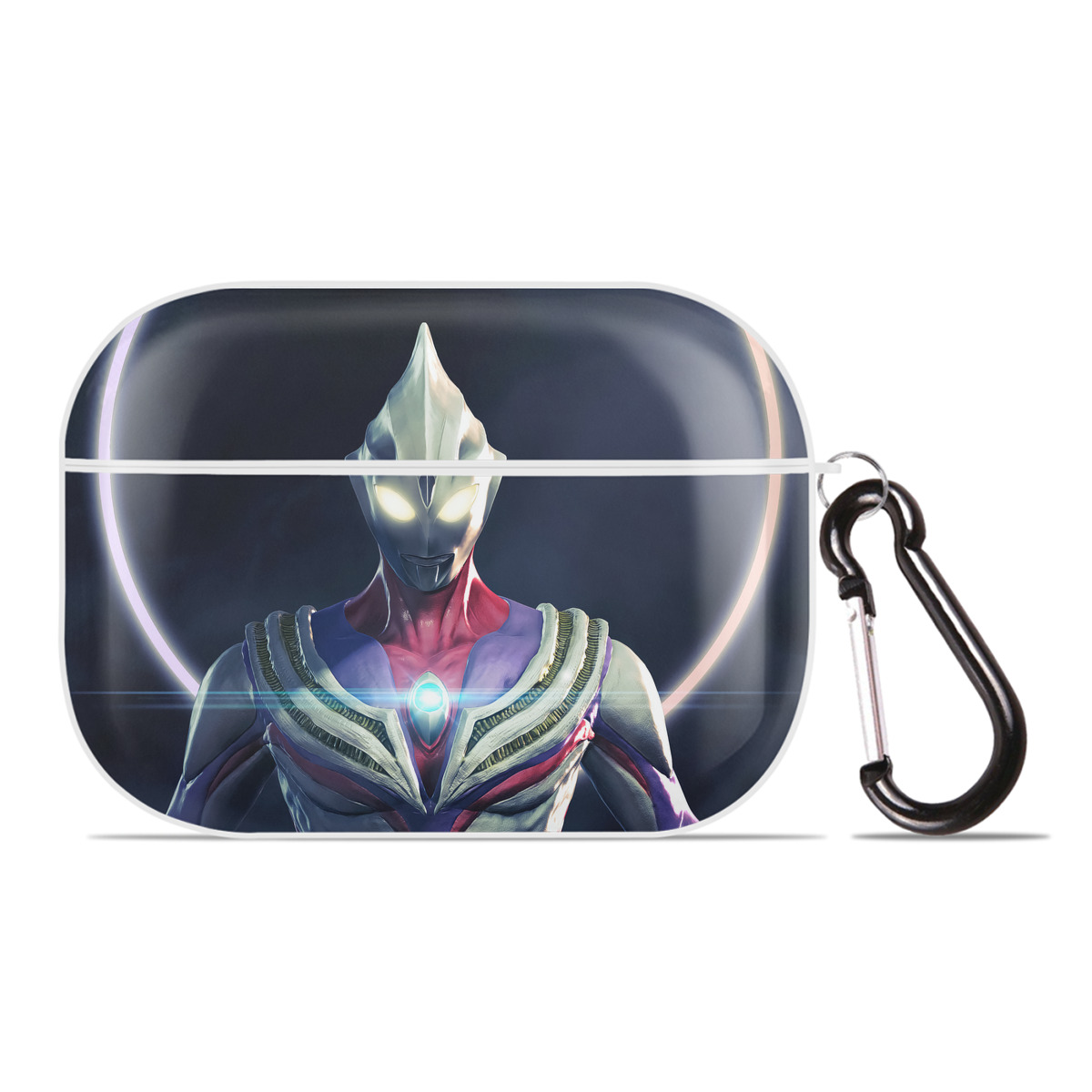 （画像用） ウルトラマン Ultraman 【AirPods Pro用】ハードシェル保護ケース 耐衝撃・防指紋・カラビナ付き商品仕様