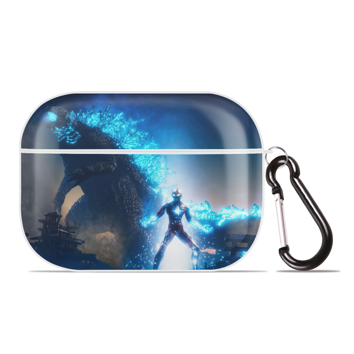 （画像用） ウルトラマン Ultraman 【AirPods Pro用】ハードシェル保護ケース 耐衝撃・防指紋・カラビナ付き商品仕様