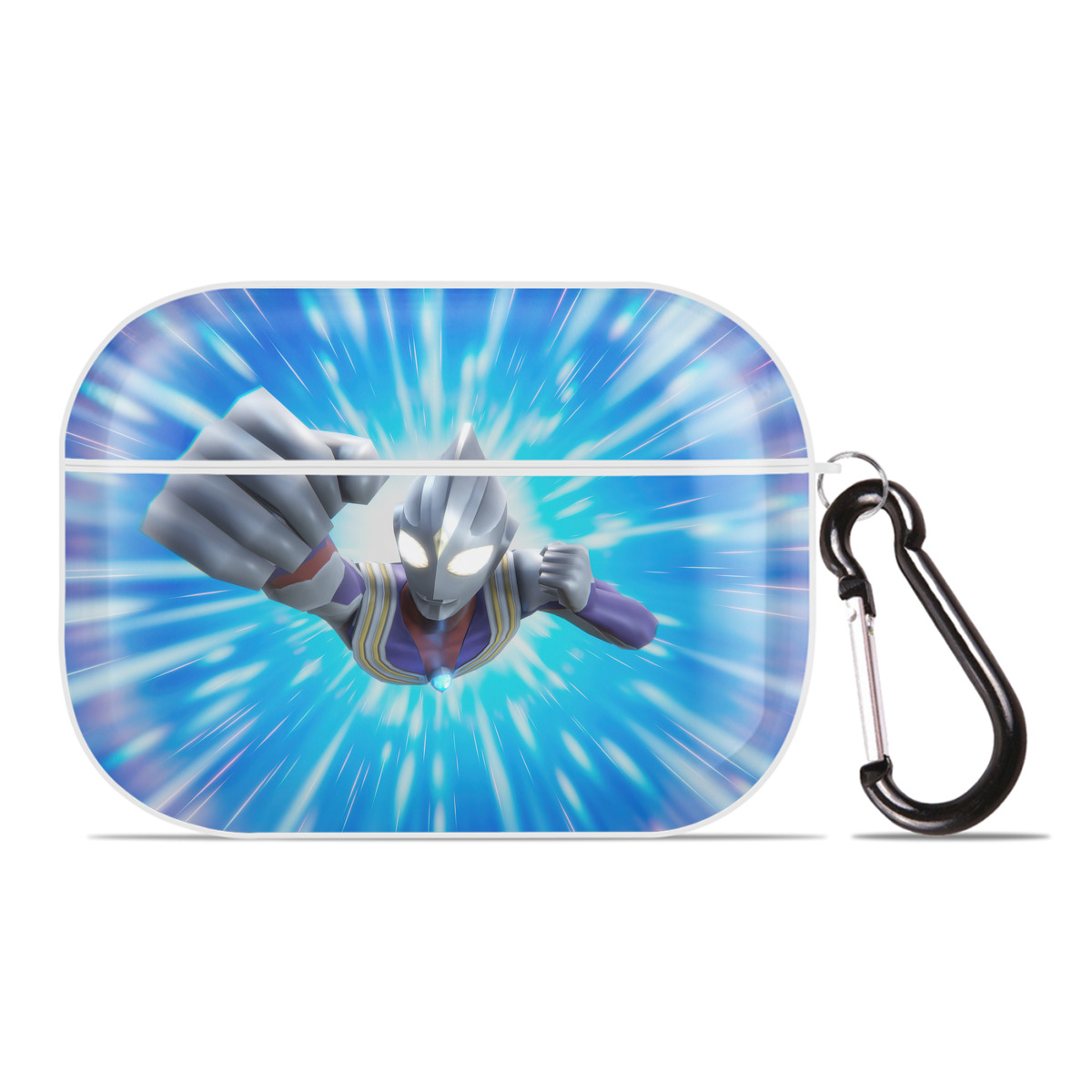 （画像用） ウルトラマン Ultraman 【AirPods Pro用】ハードシェル保護ケース 耐衝撃・防指紋・カラビナ付き商品仕様