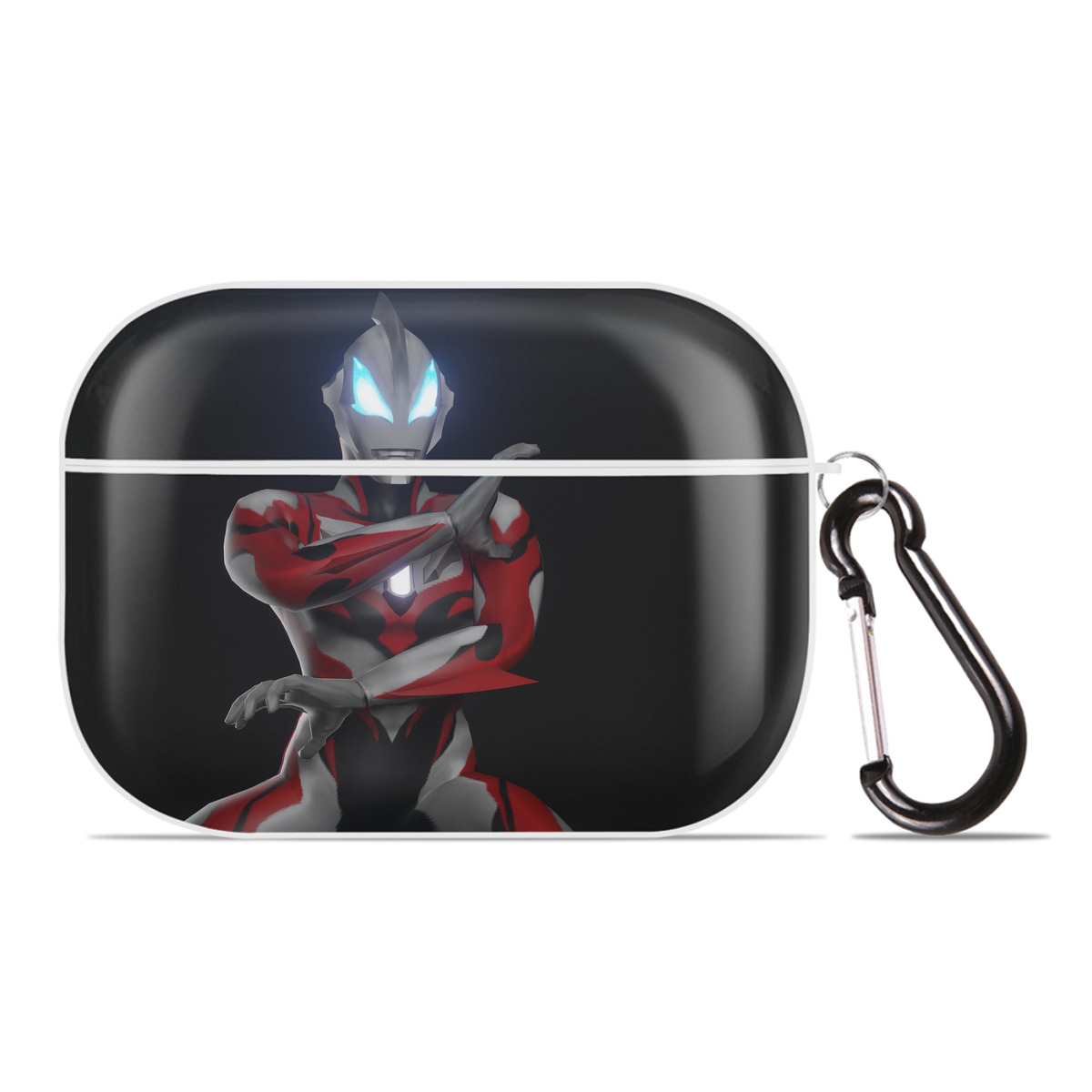 （画像用） ウルトラマン Ultraman 【AirPods Pro用】ハードシェル保護ケース 耐衝撃・防指紋・カラビナ付き商品仕様