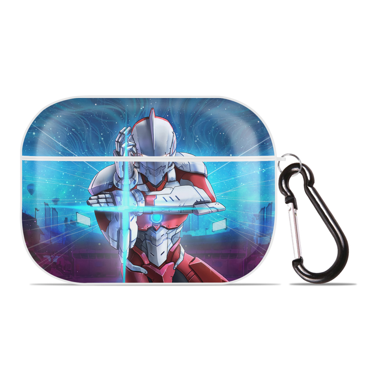 （画像用） ウルトラマン Ultraman 【AirPods Pro用】ハードシェル保護ケース 耐衝撃・防指紋・カラビナ付き商品仕様