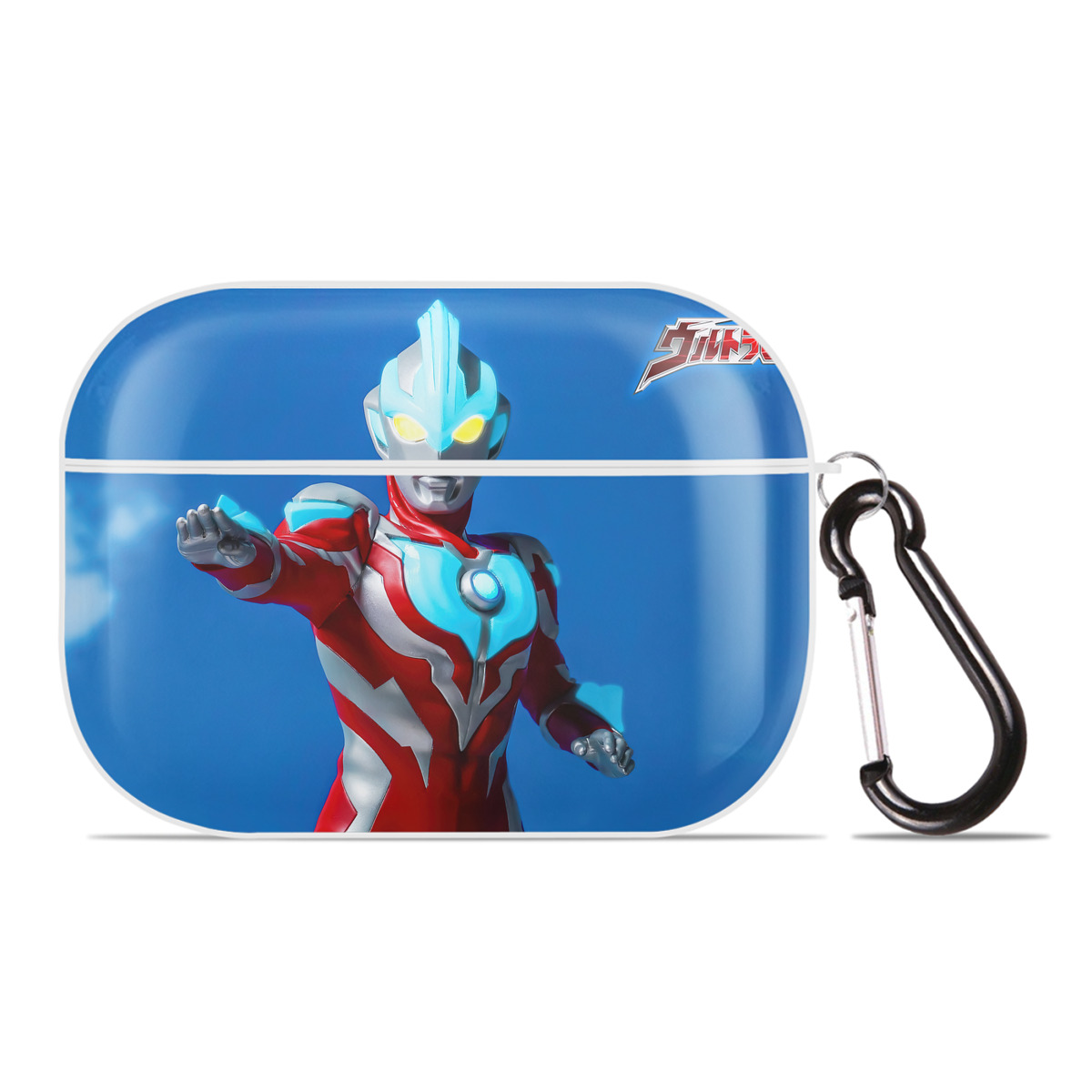 （画像用） ウルトラマン Ultraman 【AirPods Pro用】ハードシェル保護ケース 耐衝撃・防指紋・カラビナ付き商品仕様