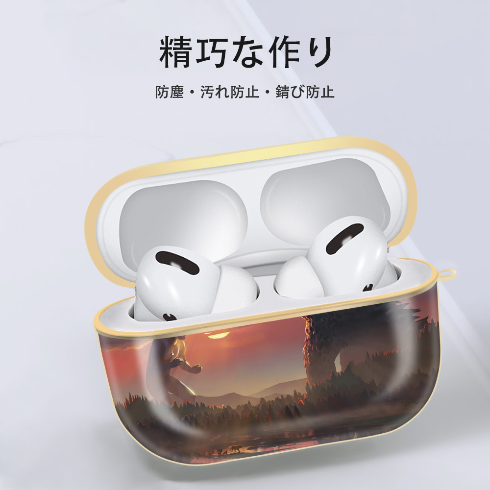 ウルトラマン Ultraman 【AirPods Pro用】ハードシェル保護ケース｜耐衝撃・防指紋・カラビナ付き商品仕様