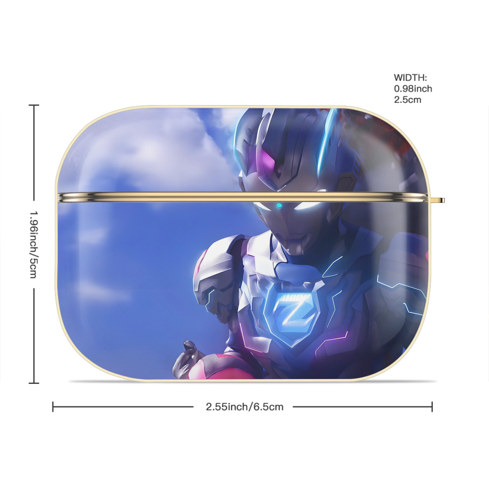 ウルトラマン Ultraman 【AirPods Pro用】ハードシェル保護ケース｜耐衝撃・防指紋・カラビナ付き商品仕様