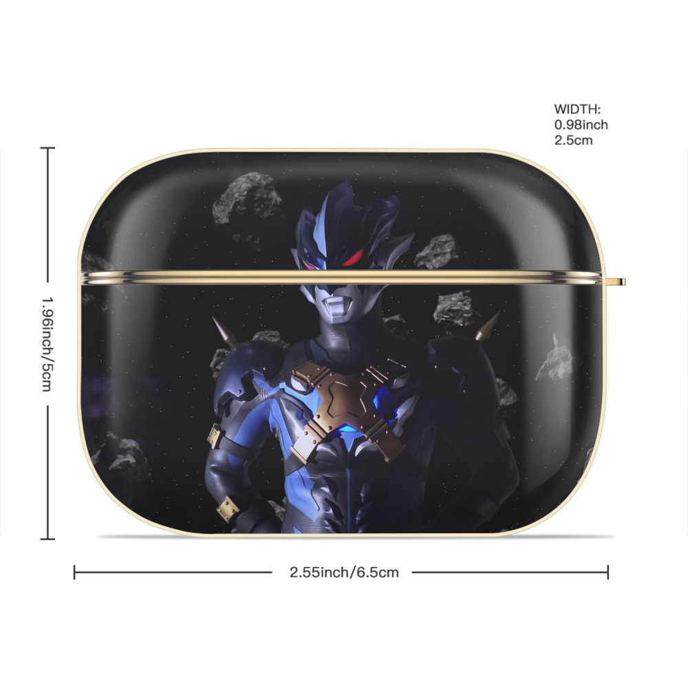 ウルトラマン Ultraman 【AirPods Pro用】ハードシェル保護ケース｜耐衝撃・防指紋・カラビナ付き商品仕様