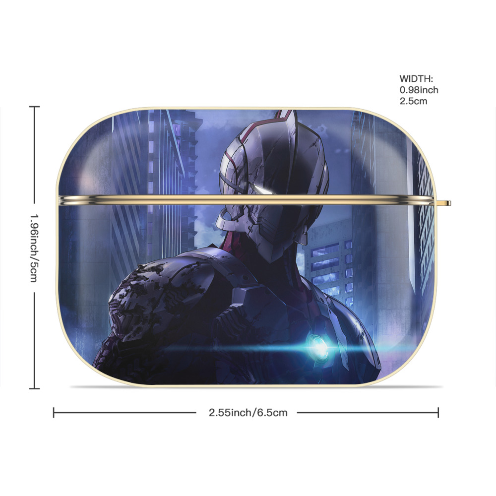 ウルトラマン Ultraman 【AirPods Pro用】ハードシェル保護ケース｜耐衝撃・防指紋・カラビナ付き商品仕様