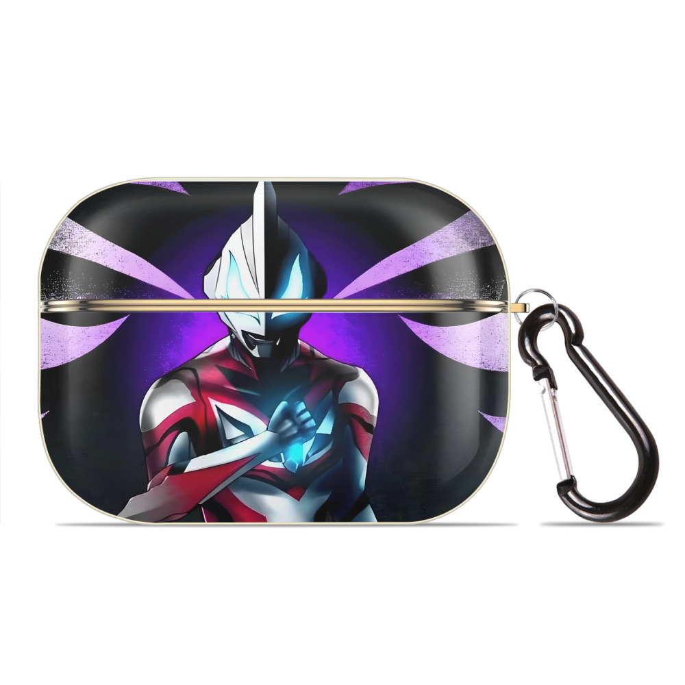（画像用） ウルトラマン Ultraman 【AirPods Pro用】ハードシェル保護ケース｜耐衝撃・防指紋・カラビナ付き商品仕様