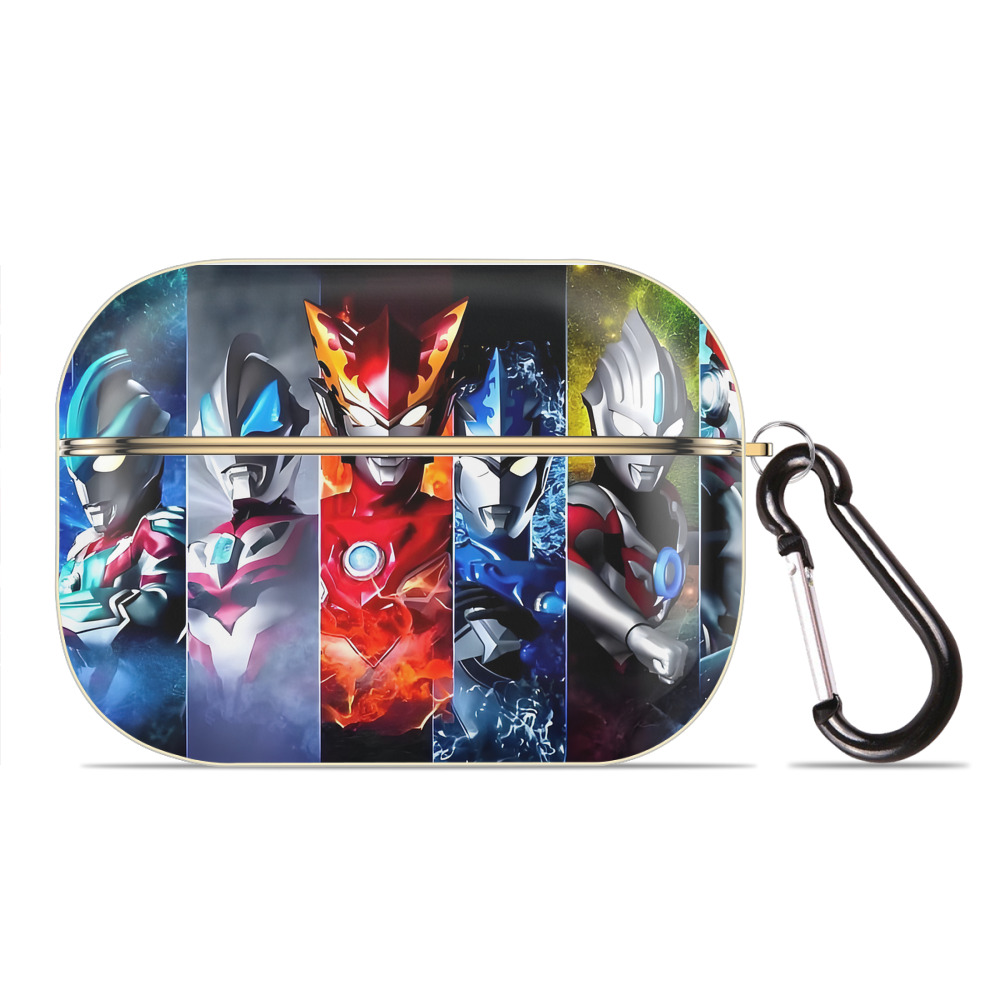 （画像用） ウルトラマン Ultraman 【AirPods Pro用】ハードシェル保護ケース｜耐衝撃・防指紋・カラビナ付き商品仕様