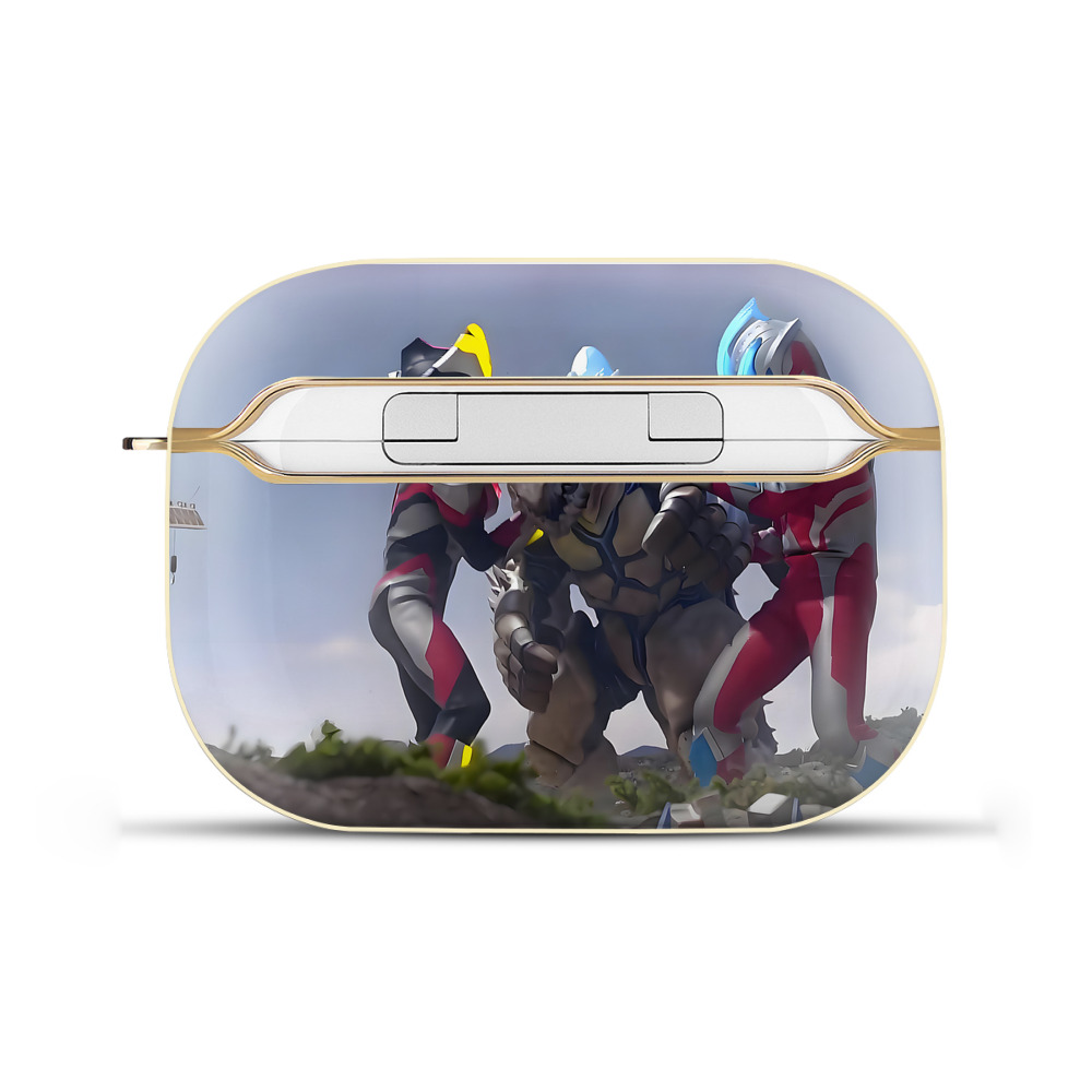 （画像用） ウルトラマン Ultraman 【AirPods Pro用】ハードシェル保護ケース｜耐衝撃・防指紋・カラビナ付き商品仕様
