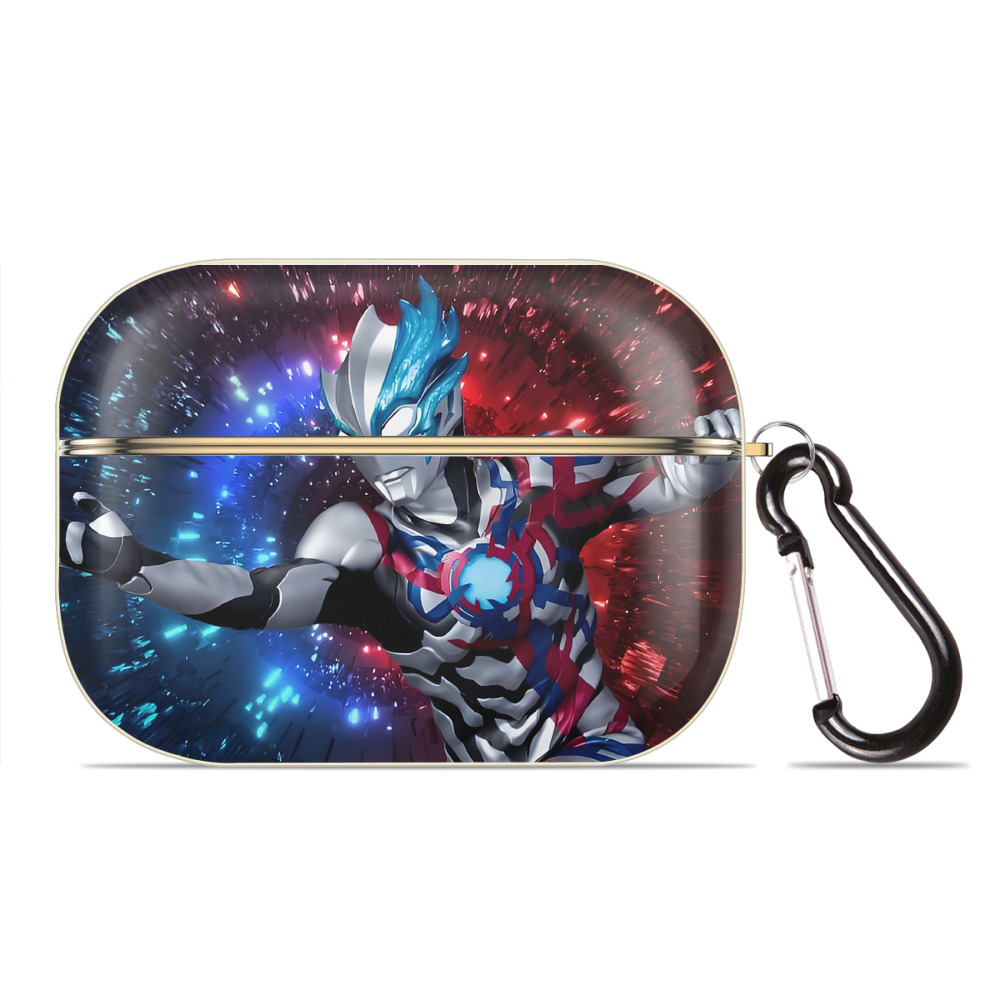 （画像用） ウルトラマン Ultraman 【AirPods Pro用】ハードシェル保護ケース｜耐衝撃・防指紋・カラビナ付き商品仕様