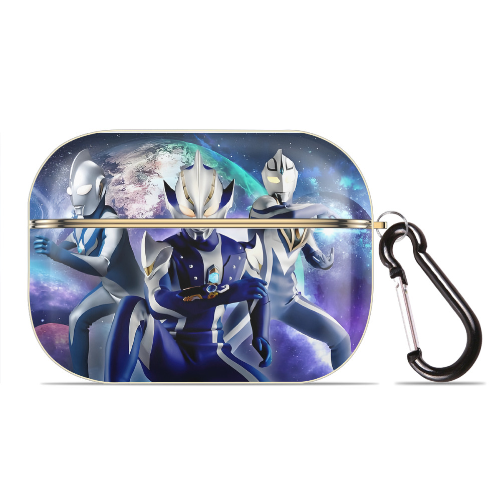 （画像用） ウルトラマン Ultraman 【AirPods Pro用】ハードシェル保護ケース｜耐衝撃・防指紋・カラビナ付き商品仕様
