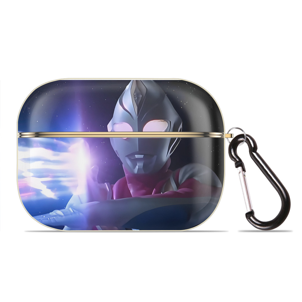 （画像用） ウルトラマン Ultraman 【AirPods Pro用】ハードシェル保護ケース｜耐衝撃・防指紋・カラビナ付き商品仕様