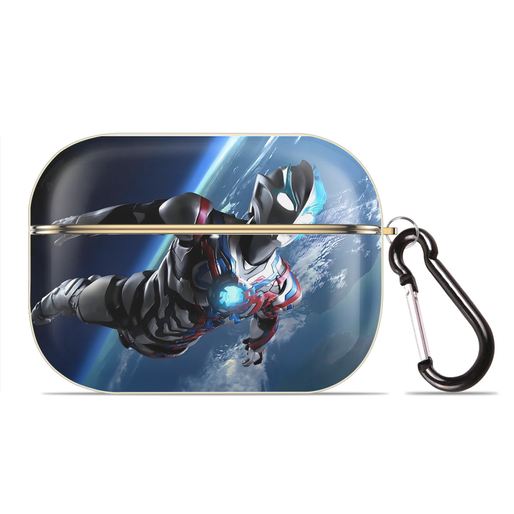 （画像用） ウルトラマン Ultraman 【AirPods Pro用】ハードシェル保護ケース｜耐衝撃・防指紋・カラビナ付き商品仕様