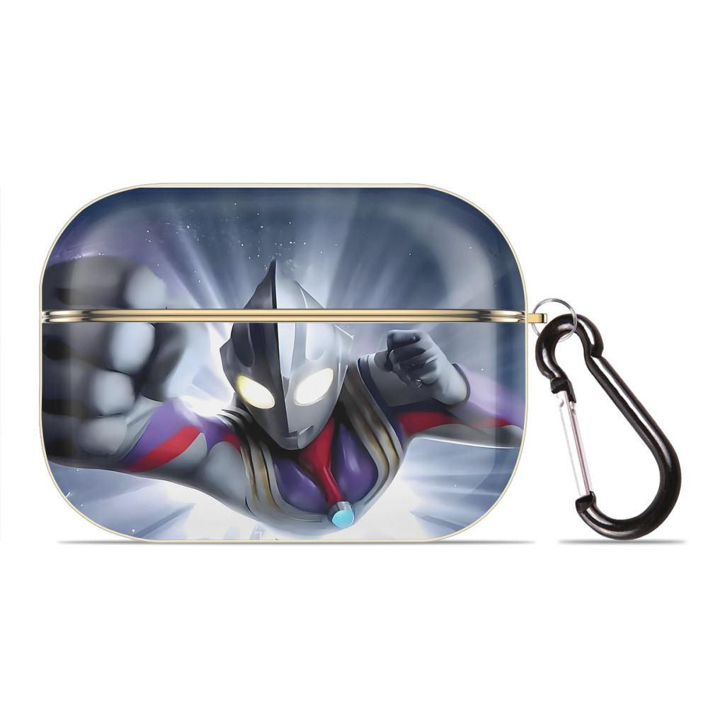 （画像用） ウルトラマン Ultraman 【AirPods Pro用】ハードシェル保護ケース｜耐衝撃・防指紋・カラビナ付き商品仕様