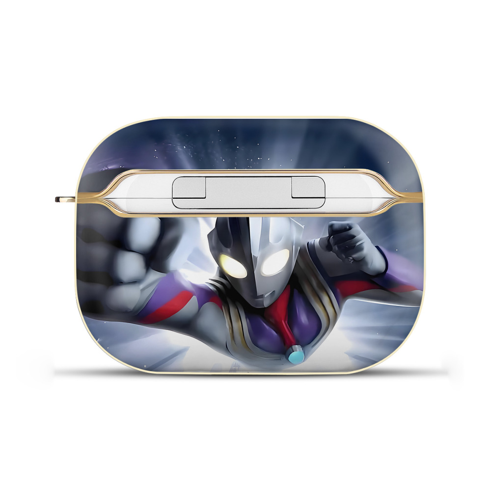 （画像用） ウルトラマン Ultraman 【AirPods Pro用】ハードシェル保護ケース｜耐衝撃・防指紋・カラビナ付き商品仕様
