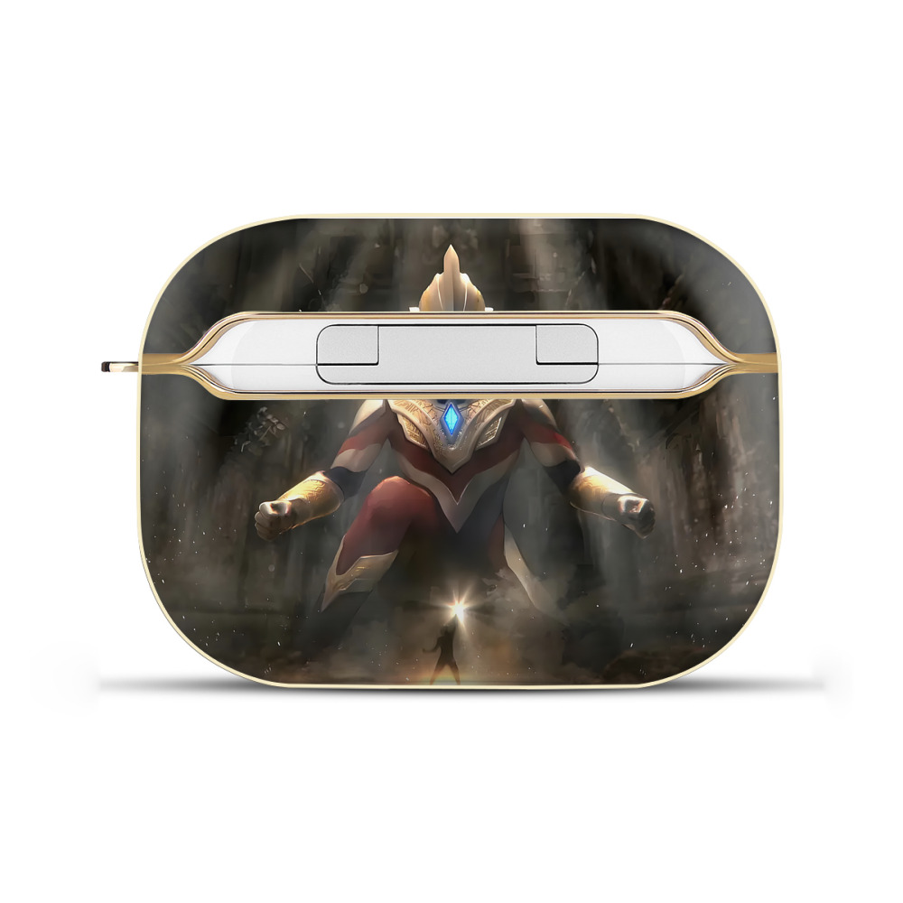（画像用） ウルトラマン Ultraman 【AirPods Pro用】ハードシェル保護ケース｜耐衝撃・防指紋・カラビナ付き商品仕様
