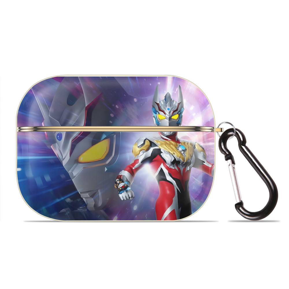 （画像用） ウルトラマン Ultraman 【AirPods Pro用】ハードシェル保護ケース｜耐衝撃・防指紋・カラビナ付き商品仕様