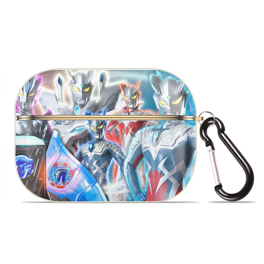 （画像用） ウルトラマン Ultraman 【AirPods Pro用】ハードシェル保護ケース｜耐衝撃・防指紋・カラビナ付き商品仕様