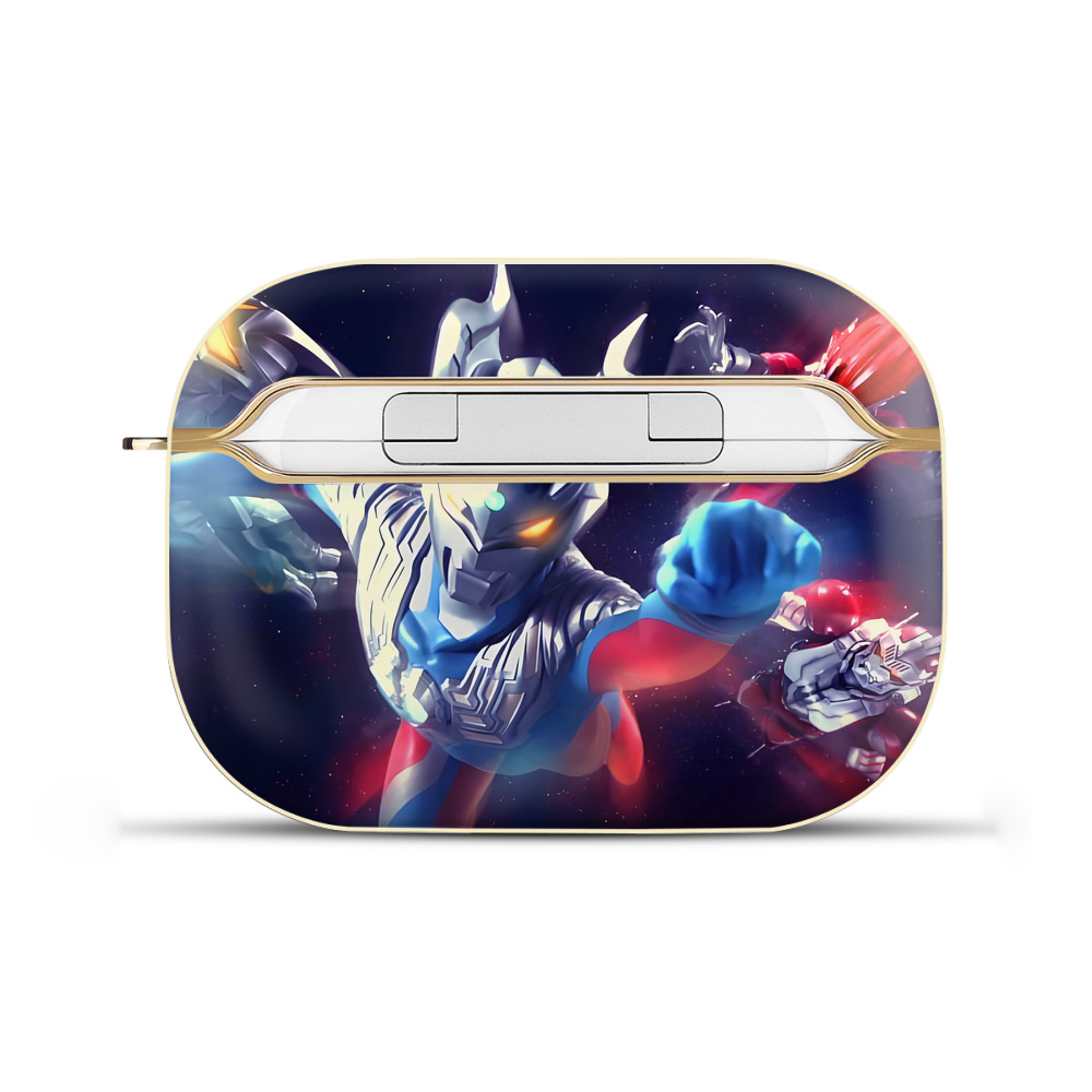（画像用） ウルトラマン Ultraman 【AirPods Pro用】ハードシェル保護ケース｜耐衝撃・防指紋・カラビナ付き商品仕様