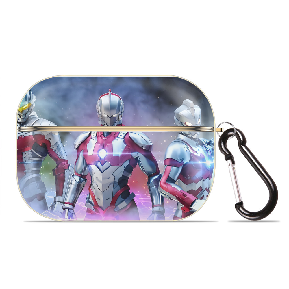 （画像用） ウルトラマン Ultraman 【AirPods Pro用】ハードシェル保護ケース｜耐衝撃・防指紋・カラビナ付き商品仕様