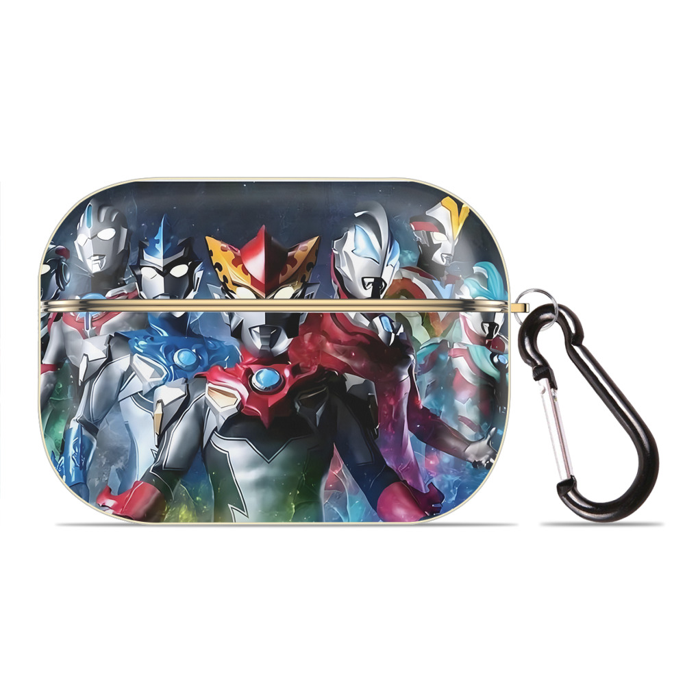 （画像用） ウルトラマン Ultraman 【AirPods Pro用】ハードシェル保護ケース｜耐衝撃・防指紋・カラビナ付き商品仕様
