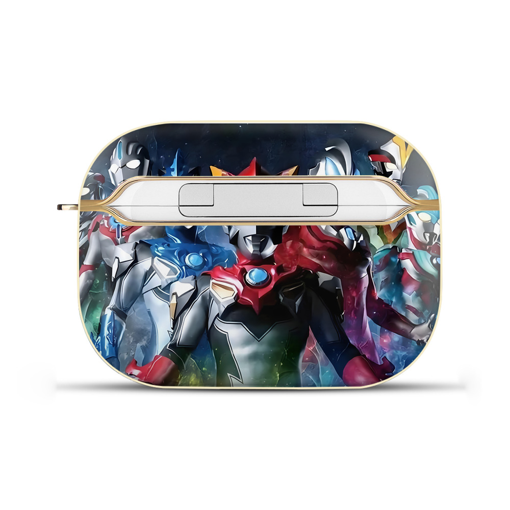 （画像用） ウルトラマン Ultraman 【AirPods Pro用】ハードシェル保護ケース｜耐衝撃・防指紋・カラビナ付き商品仕様