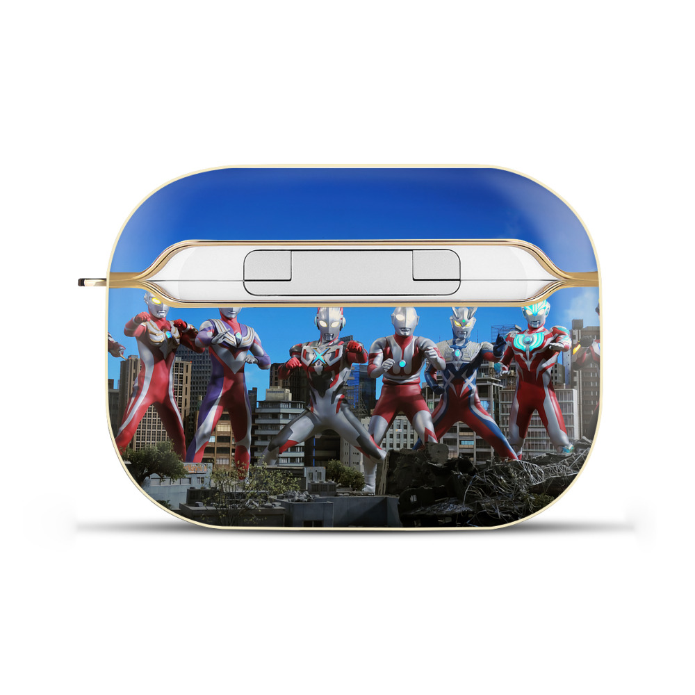 （画像用） ウルトラマン Ultraman 【AirPods Pro用】ハードシェル保護ケース｜耐衝撃・防指紋・カラビナ付き商品仕様
