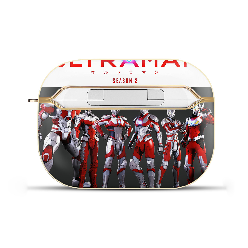 （画像用） ウルトラマン Ultraman 【AirPods Pro用】ハードシェル保護ケース｜耐衝撃・防指紋・カラビナ付き商品仕様