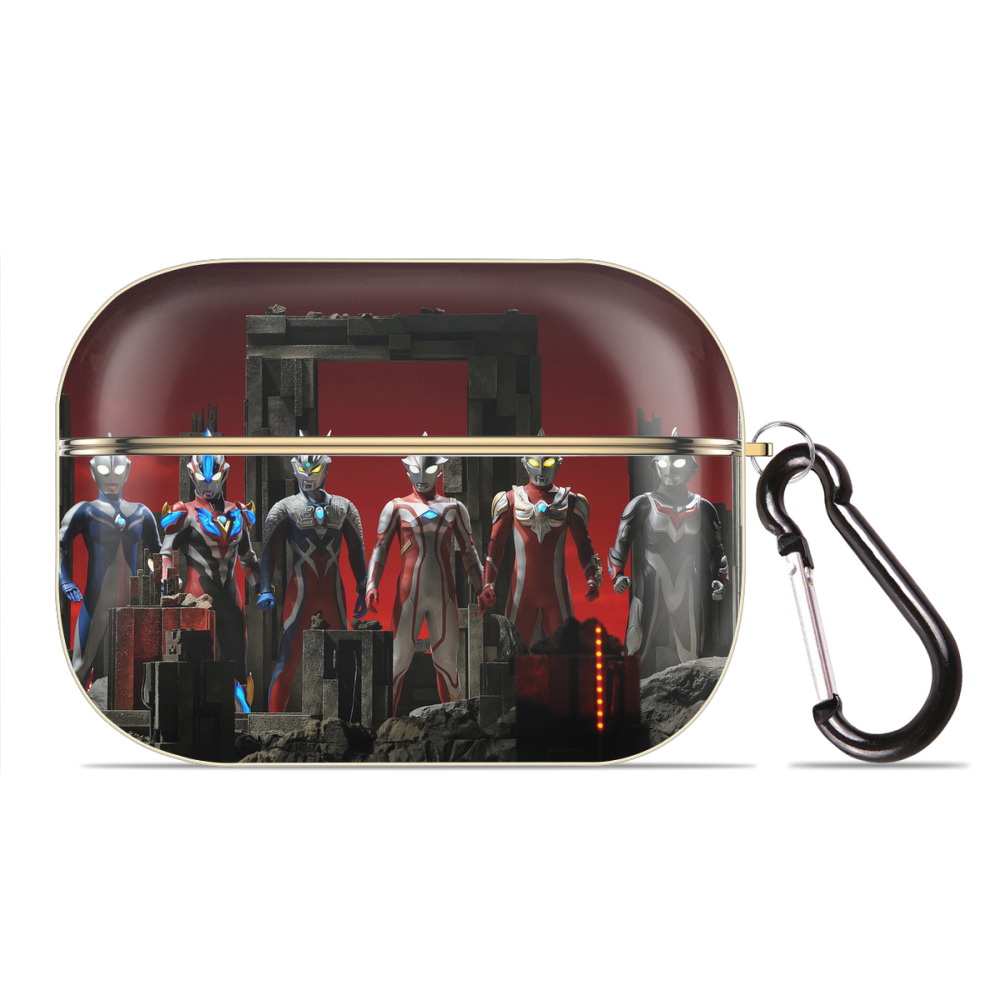 （画像用） ウルトラマン Ultraman 【AirPods Pro用】ハードシェル保護ケース｜耐衝撃・防指紋・カラビナ付き商品仕様
