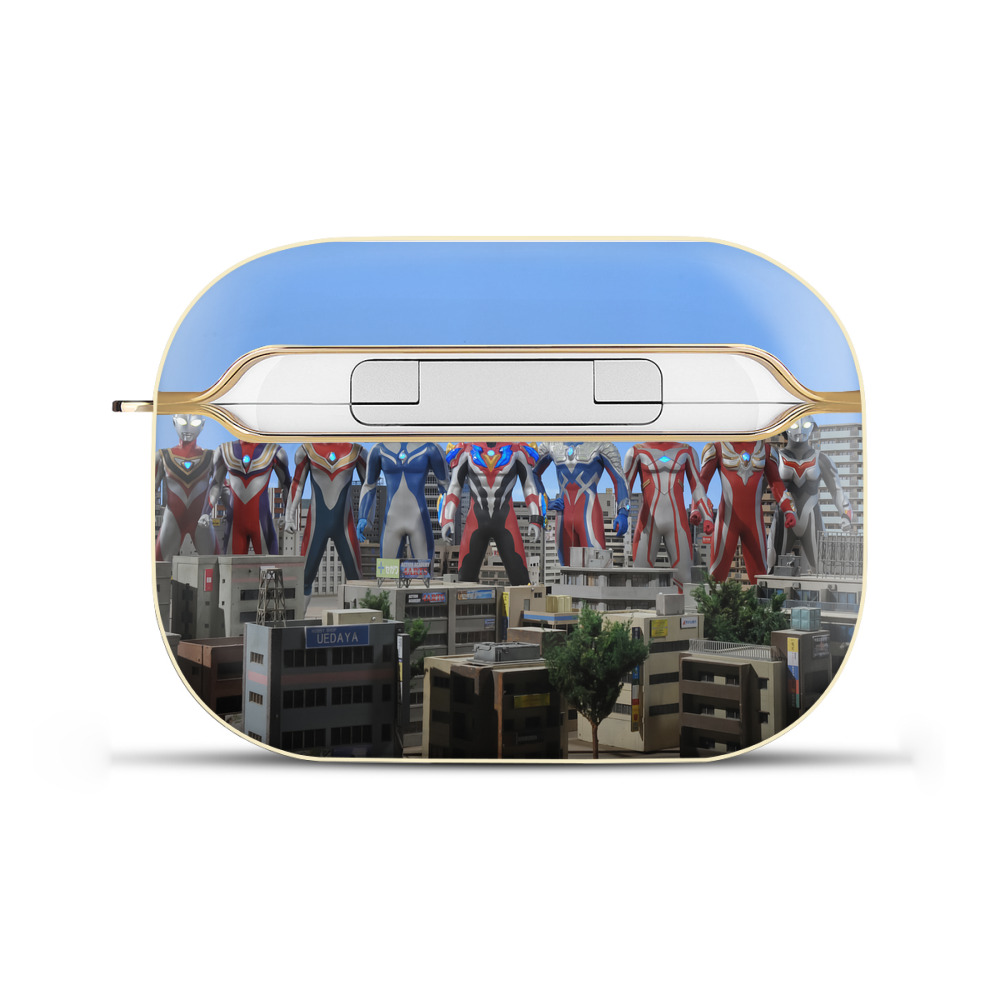（画像用） ウルトラマン Ultraman 【AirPods Pro用】ハードシェル保護ケース｜耐衝撃・防指紋・カラビナ付き商品仕様