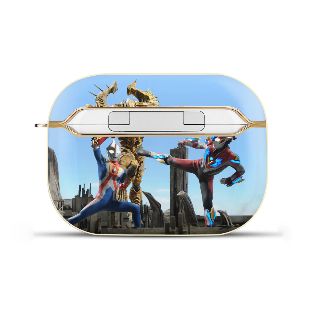 （画像用） ウルトラマン Ultraman 【AirPods Pro用】ハードシェル保護ケース｜耐衝撃・防指紋・カラビナ付き商品仕様