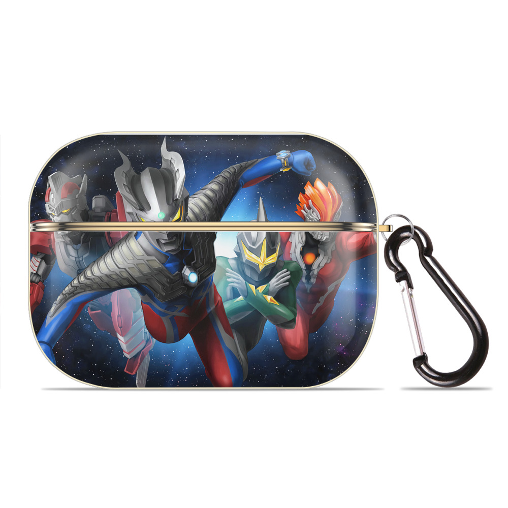 （画像用） ウルトラマン Ultraman 【AirPods Pro用】ハードシェル保護ケース｜耐衝撃・防指紋・カラビナ付き商品仕様