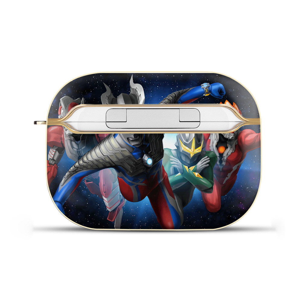 （画像用） ウルトラマン Ultraman 【AirPods Pro用】ハードシェル保護ケース｜耐衝撃・防指紋・カラビナ付き商品仕様