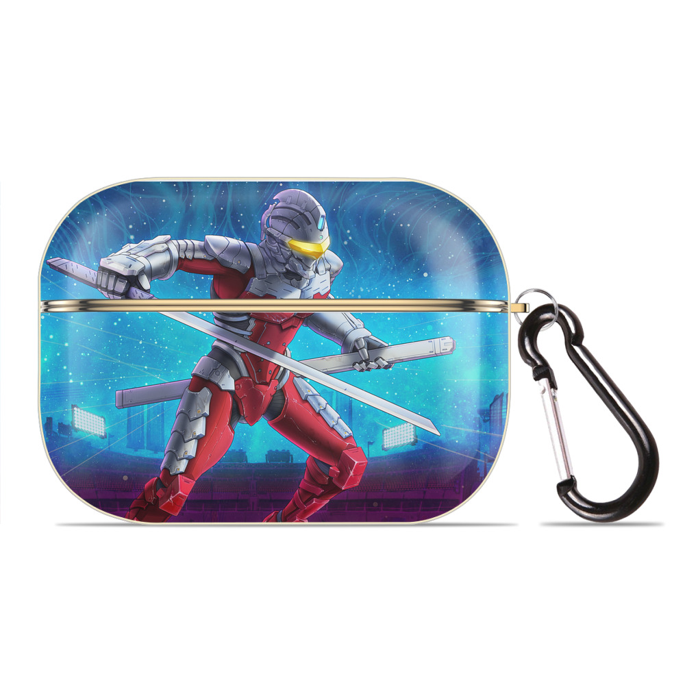 （画像用） ウルトラマン Ultraman 【AirPods Pro用】ハードシェル保護ケース｜耐衝撃・防指紋・カラビナ付き商品仕様