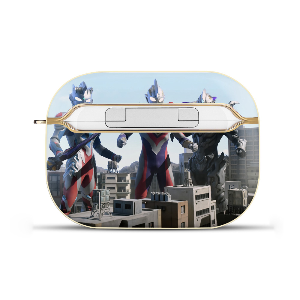 （画像用） ウルトラマン Ultraman 【AirPods Pro用】ハードシェル保護ケース｜耐衝撃・防指紋・カラビナ付き商品仕様