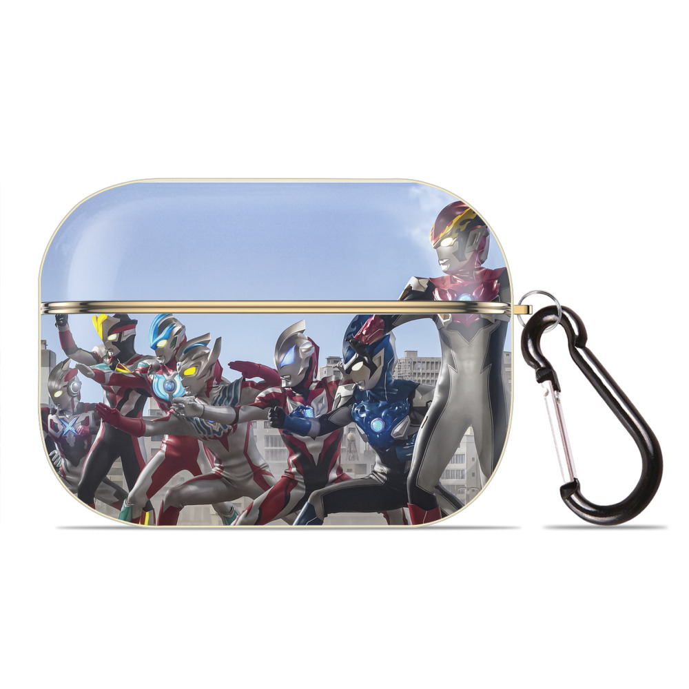 （画像用） ウルトラマン Ultraman 【AirPods Pro用】ハードシェル保護ケース｜耐衝撃・防指紋・カラビナ付き商品仕様
