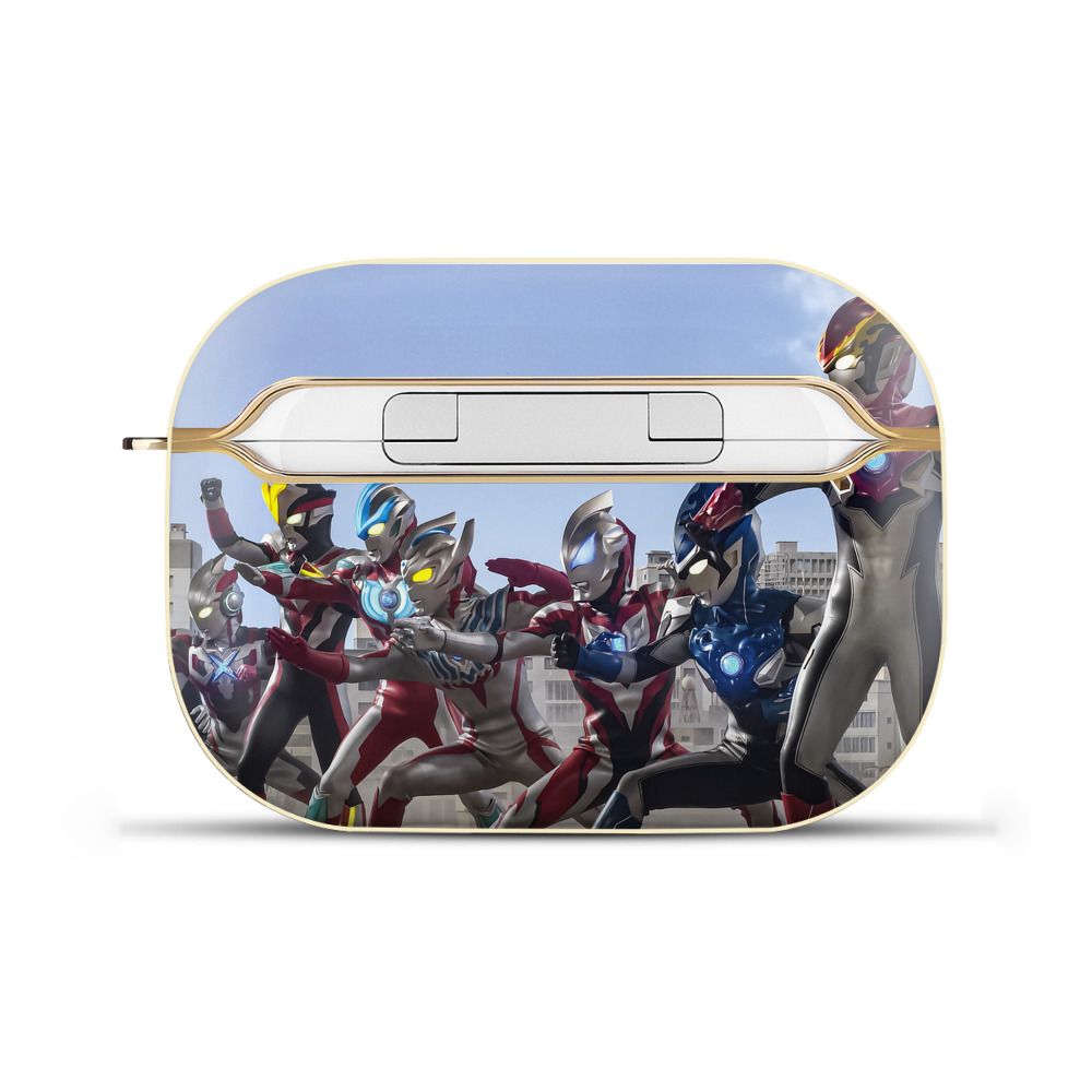 （画像用） ウルトラマン Ultraman 【AirPods Pro用】ハードシェル保護ケース｜耐衝撃・防指紋・カラビナ付き商品仕様
