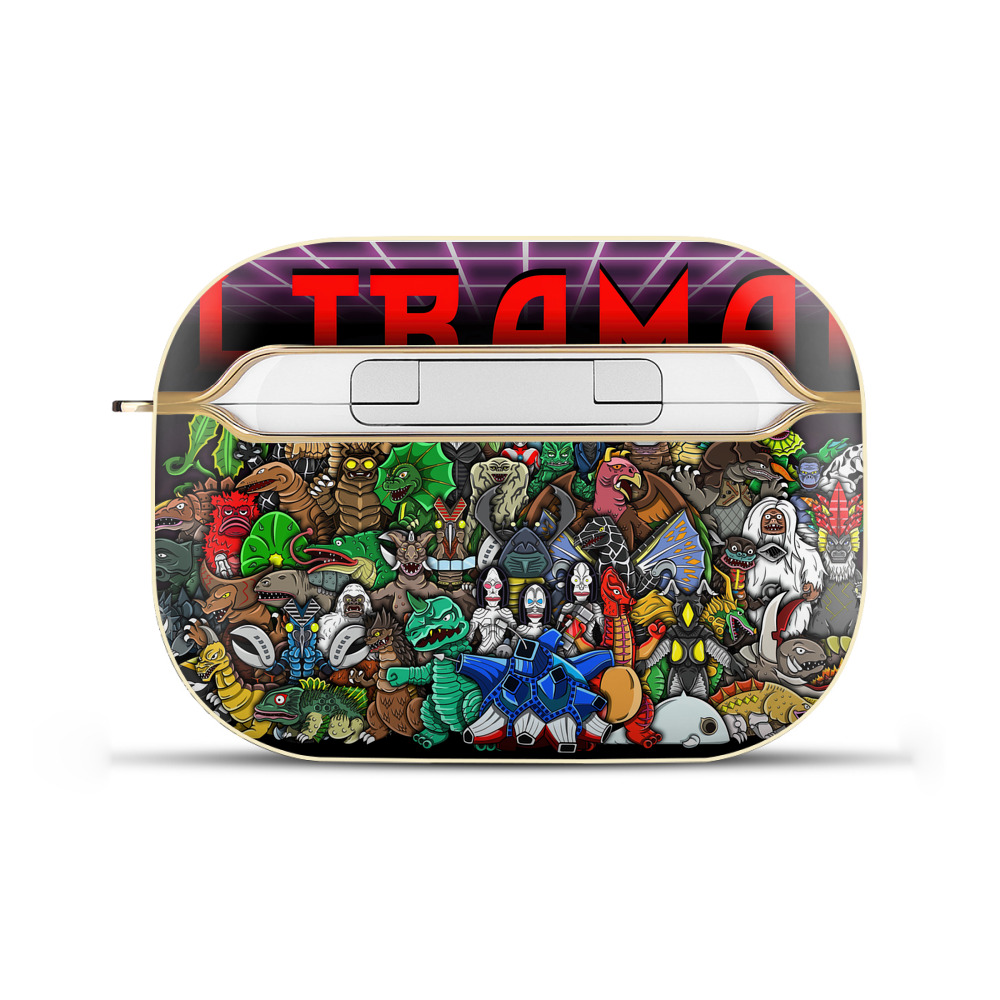 （画像用） ウルトラマン Ultraman 【AirPods Pro用】ハードシェル保護ケース｜耐衝撃・防指紋・カラビナ付き商品仕様