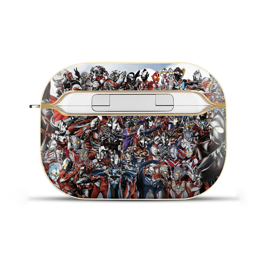 （画像用） ウルトラマン Ultraman 【AirPods Pro用】ハードシェル保護ケース｜耐衝撃・防指紋・カラビナ付き商品仕様
