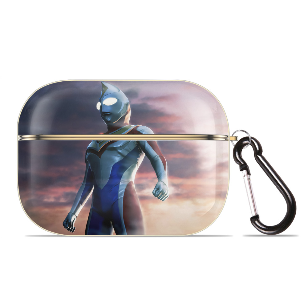 （画像用） ウルトラマン Ultraman 【AirPods Pro用】ハードシェル保護ケース｜耐衝撃・防指紋・カラビナ付き商品仕様