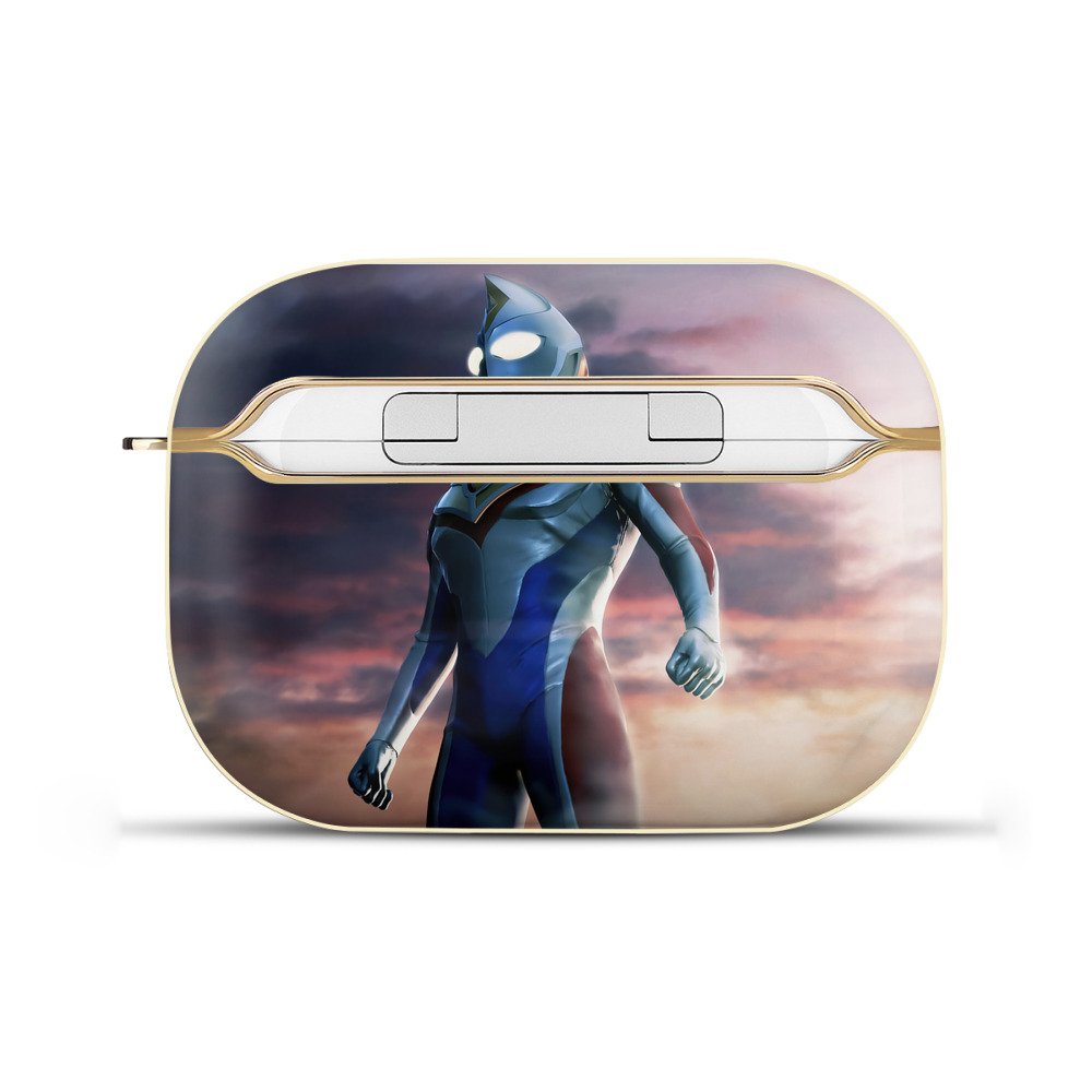 （画像用） ウルトラマン Ultraman 【AirPods Pro用】ハードシェル保護ケース｜耐衝撃・防指紋・カラビナ付き商品仕様
