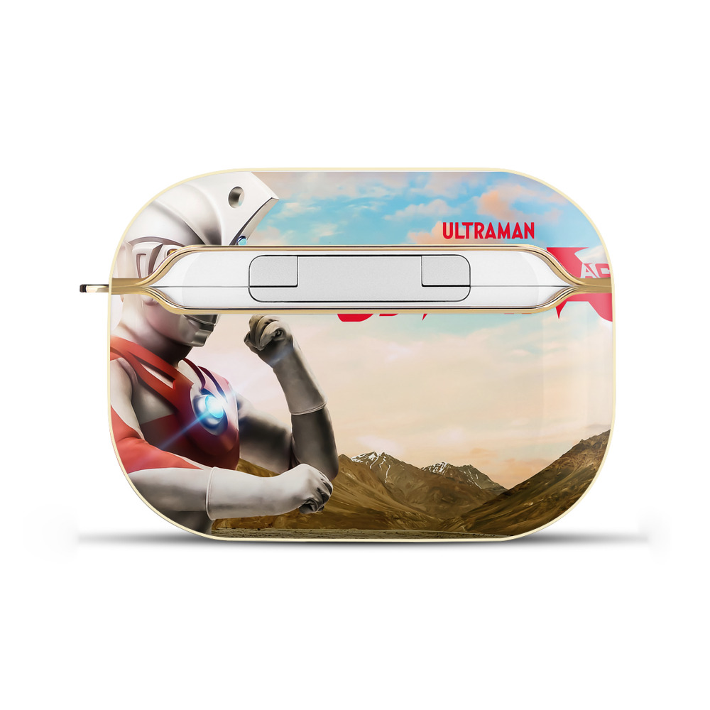 （画像用） ウルトラマン Ultraman 【AirPods Pro用】ハードシェル保護ケース｜耐衝撃・防指紋・カラビナ付き商品仕様