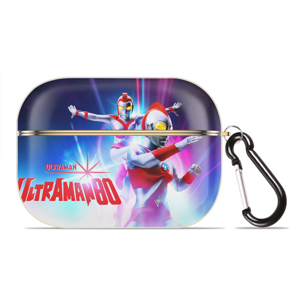 （画像用） ウルトラマン Ultraman 【AirPods Pro用】ハードシェル保護ケース｜耐衝撃・防指紋・カラビナ付き商品仕様