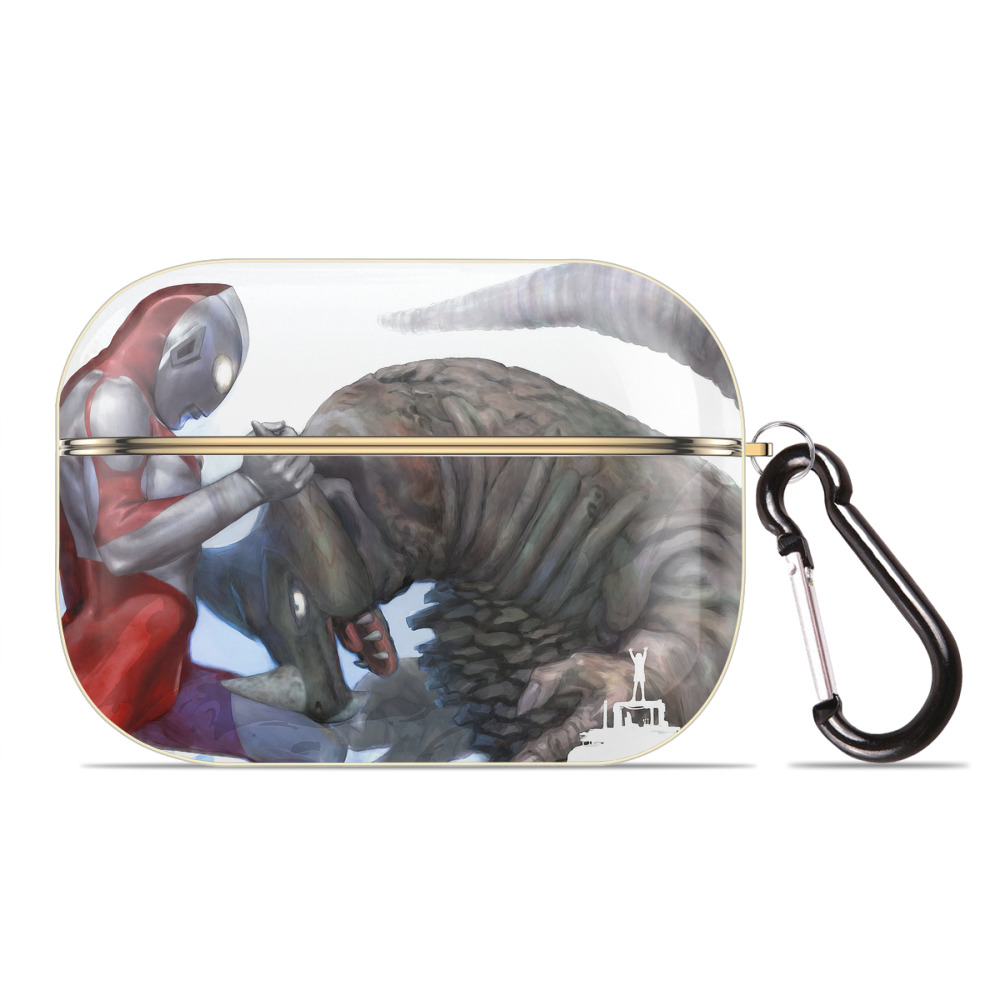 （画像用） ウルトラマン Ultraman 【AirPods Pro用】ハードシェル保護ケース｜耐衝撃・防指紋・カラビナ付き商品仕様
